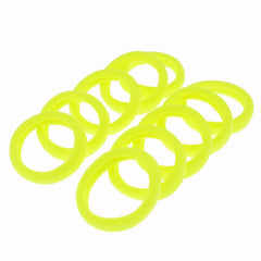 PIDOUDOU hair tie stretched wide, demonstrates strong flexible hold