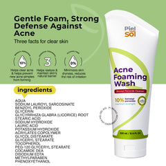 Piel del Sol 250ml tube next to hand for size and scale clarity