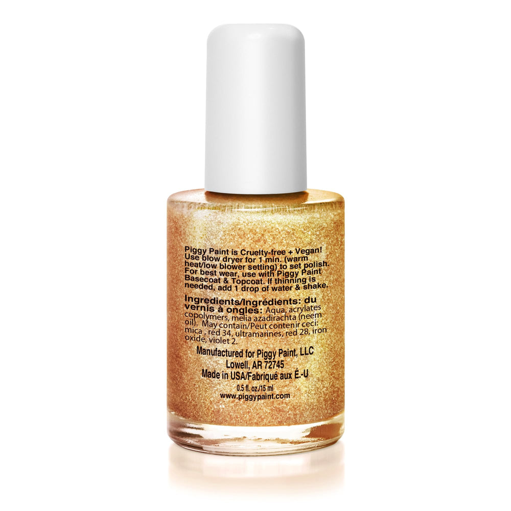 Piggy Paint brush and cap close-up for smooth, easy application