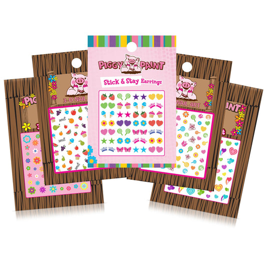 Piggy Paint front packaging showing party pack for safe creative play