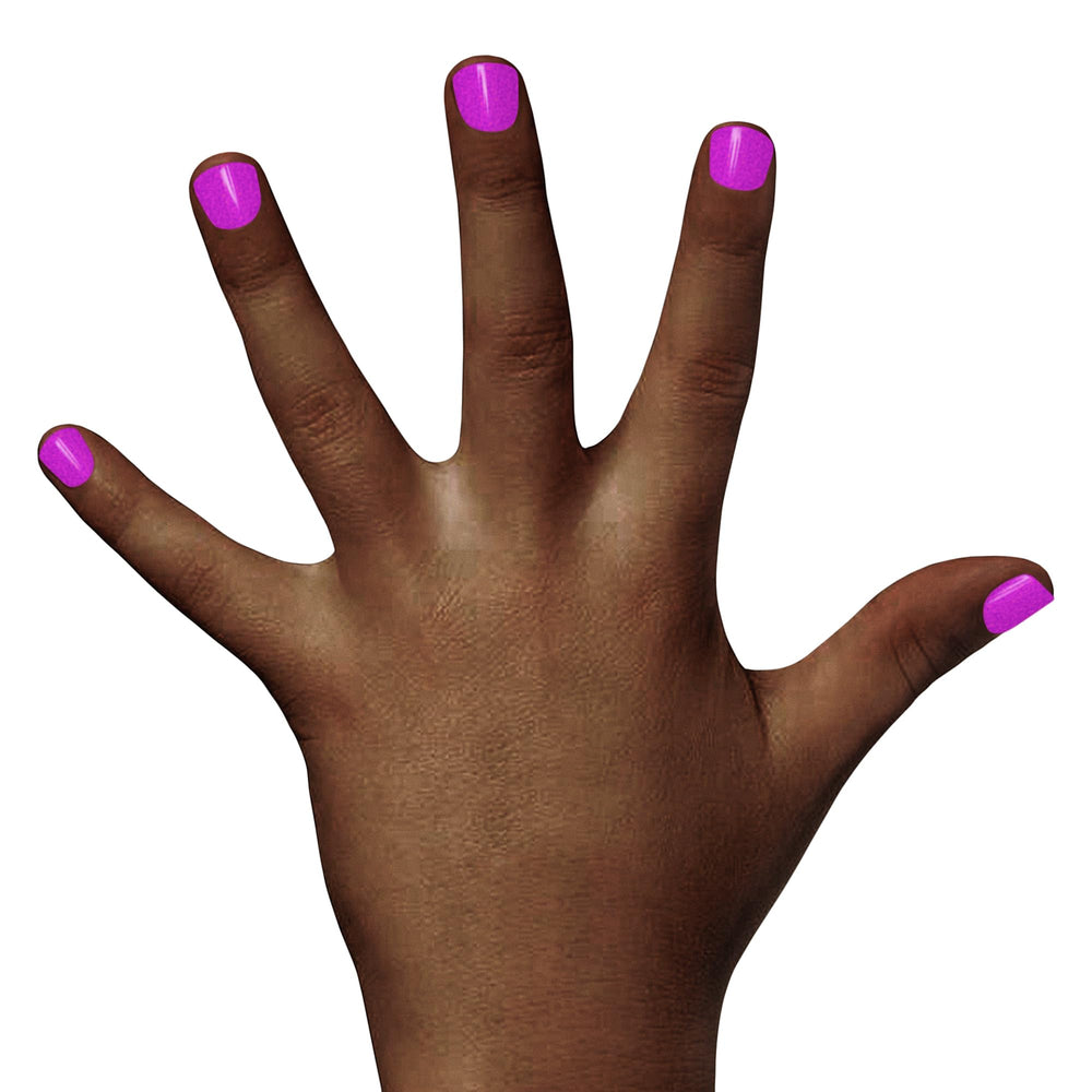 Close texture of Groovy Grape shimmer demonstrating reflective, sparkly finish