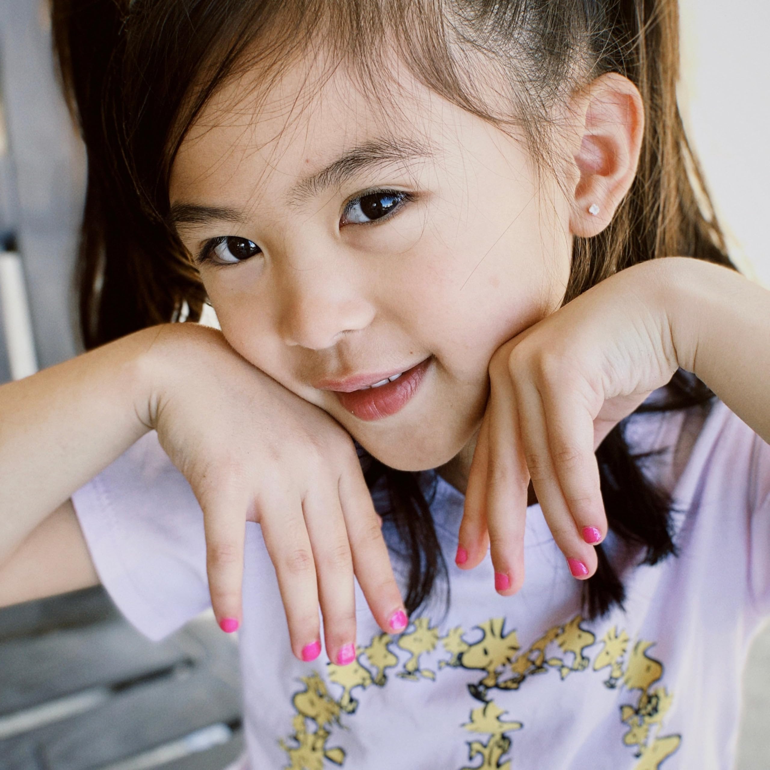 Piggy Paint at a playdate manicure showing family-friendly, fun styling benefit