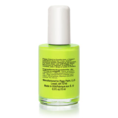Piggy Paint cap and brush close-up demonstrating precise application control