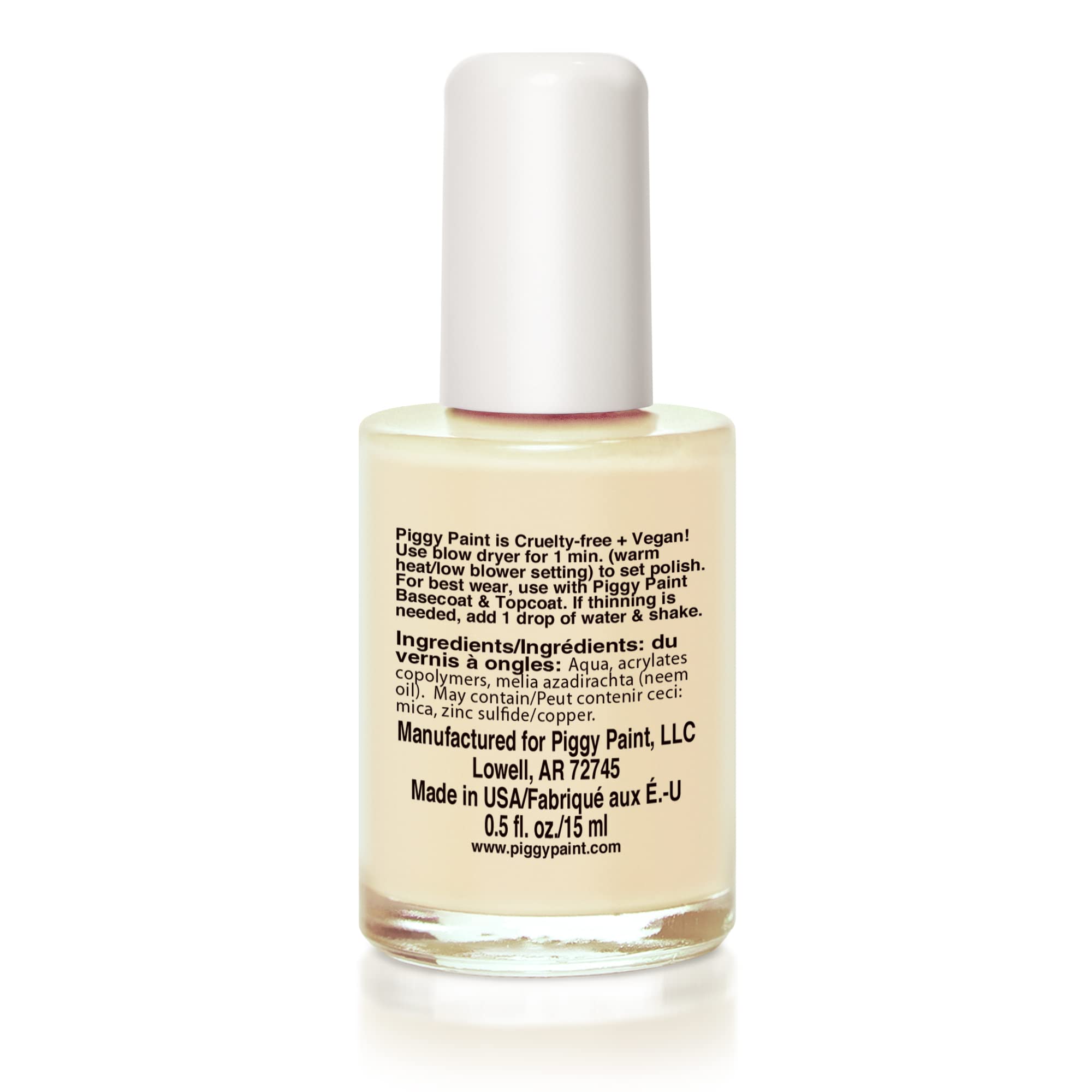 Piggy Paint brush close-up showing smooth application benefit