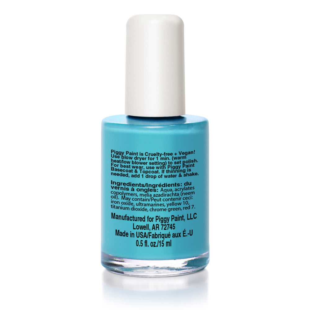 Piggy Paint Sea-quin brush stroke of color illustrating smooth coverage