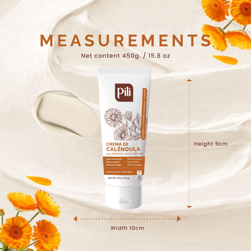 Pili Natural close-up label detail highlighting unscented gentle formula