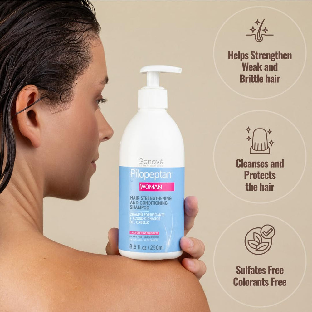 Pilopeptan label close-up highlighting Peptan 3 Complex and ingredient clarity