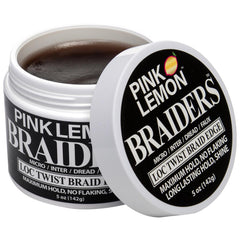PINK LEMON jar on salon shelf illustrating professional-stylist use