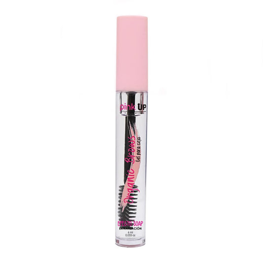 Pink Up front packaging showing product and benefit of clear hold