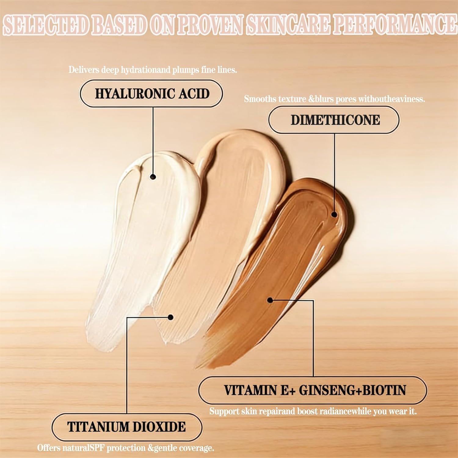 PIQIQEQ model applying cushion in daylight showing natural luminous effect