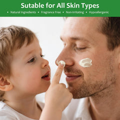 Pixellon applying balm to hands to restore softness and hydration
