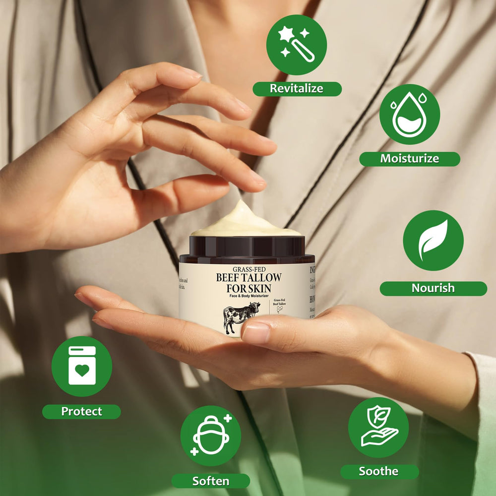 Pixellon raw ingredients tallow honey olive oil illustrating natural nourishment