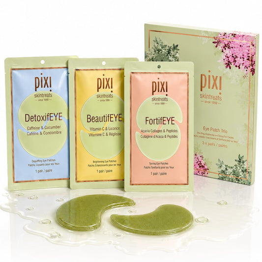 pixi front packaging showing trio set and convenience