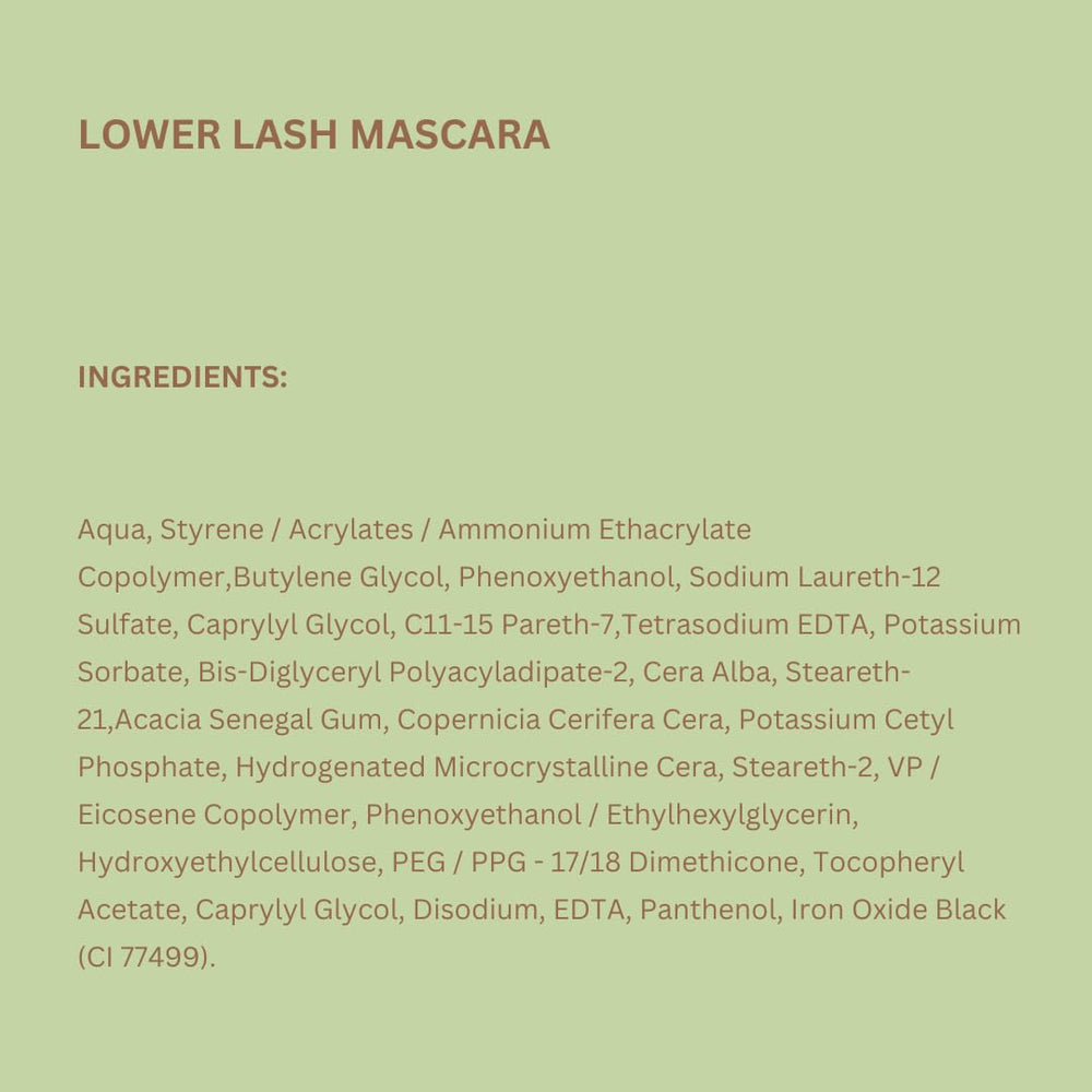 Pixi mascara inside a purse showing on-the-go touch-up convenience benefit