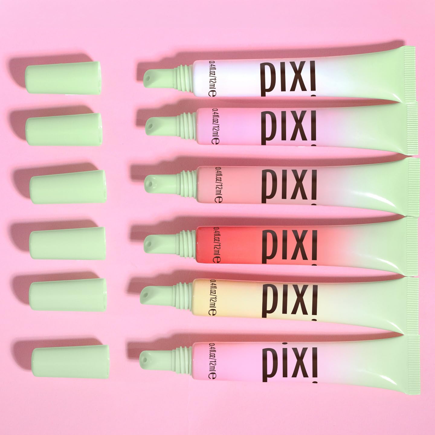 Pixi LipTone wand applicator detail for precise, mess-free application