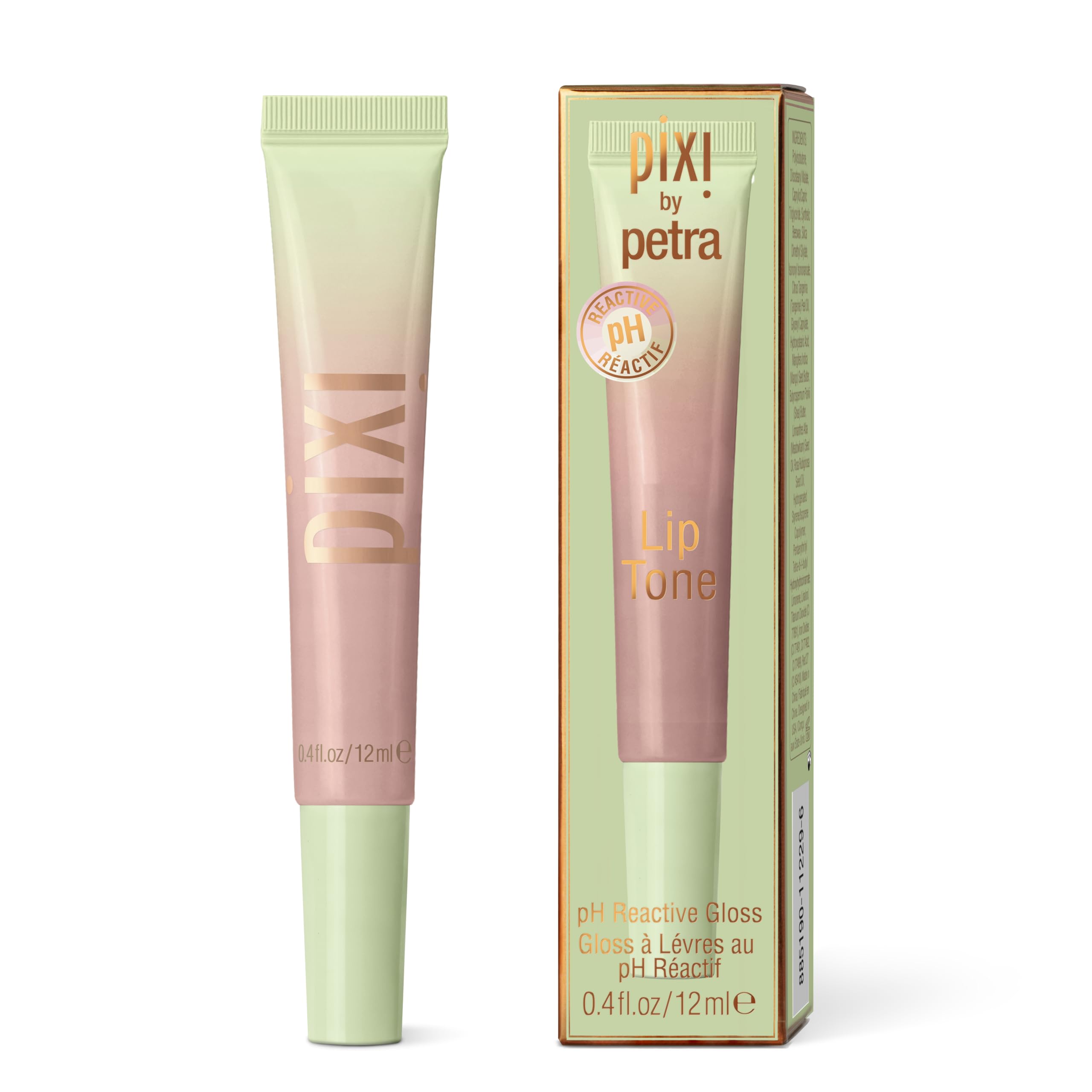 Pixi LipTone Naturalness front packaging showing product benefit of personalized shade