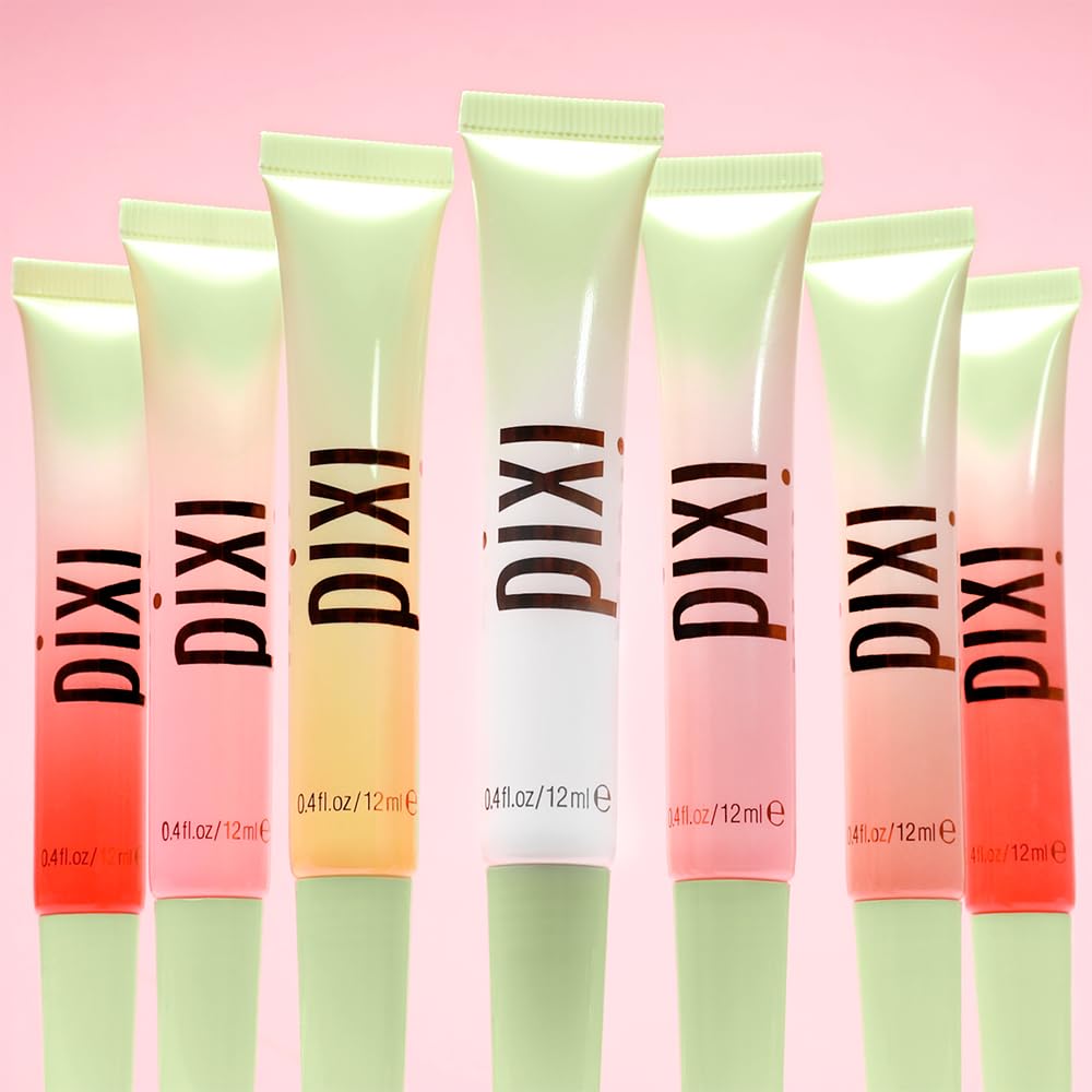 Pixi LipTone Naturalness shown on model lips illustrating customized nude-pink tint