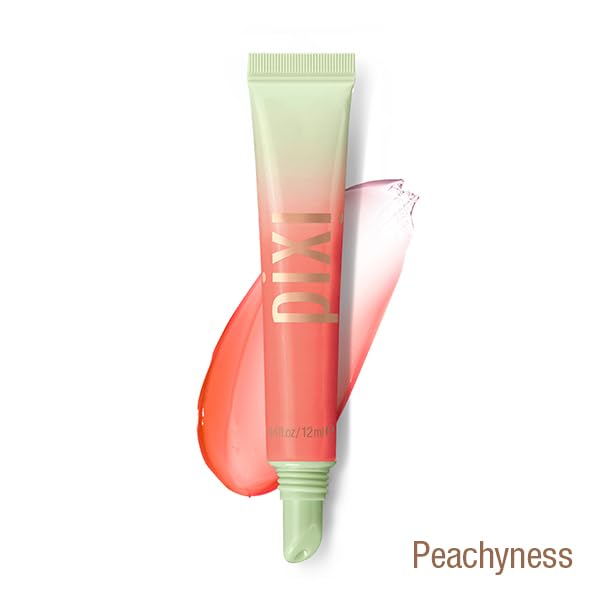 Pixi LipTone applicator doe-foot displaying product pick-up and smooth application benefit