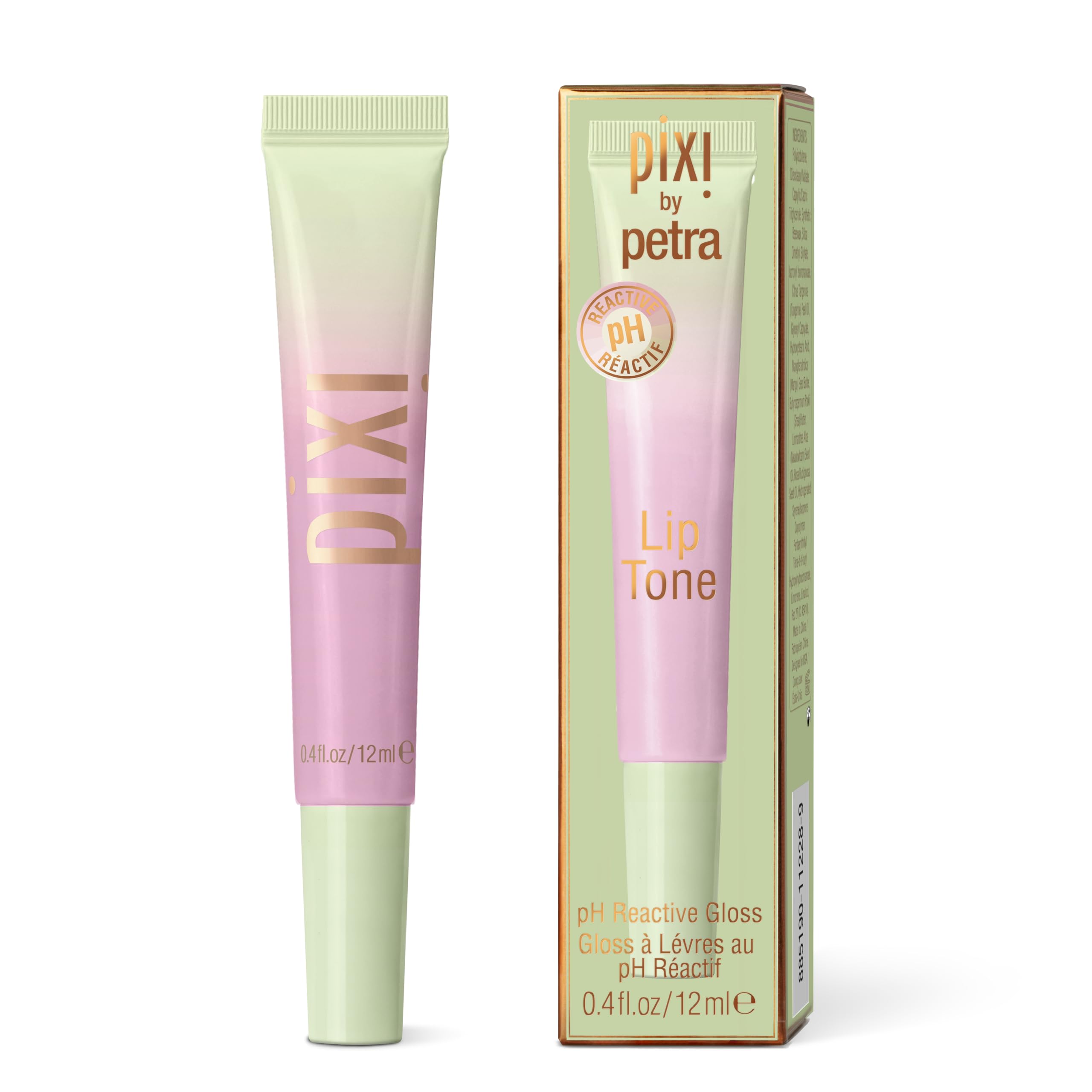 Pixi LipTone Prettiness front tube showing sleek packaging and instant appeal