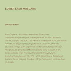 Pixi packaging label close-up highlighting water-resistant and fragrance-free claims