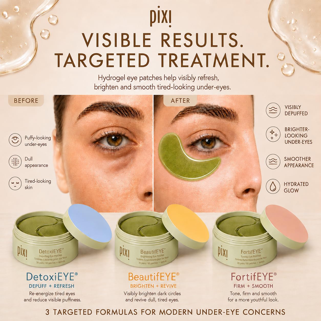 pixi trio flatlay with travel items showing gift and travel use