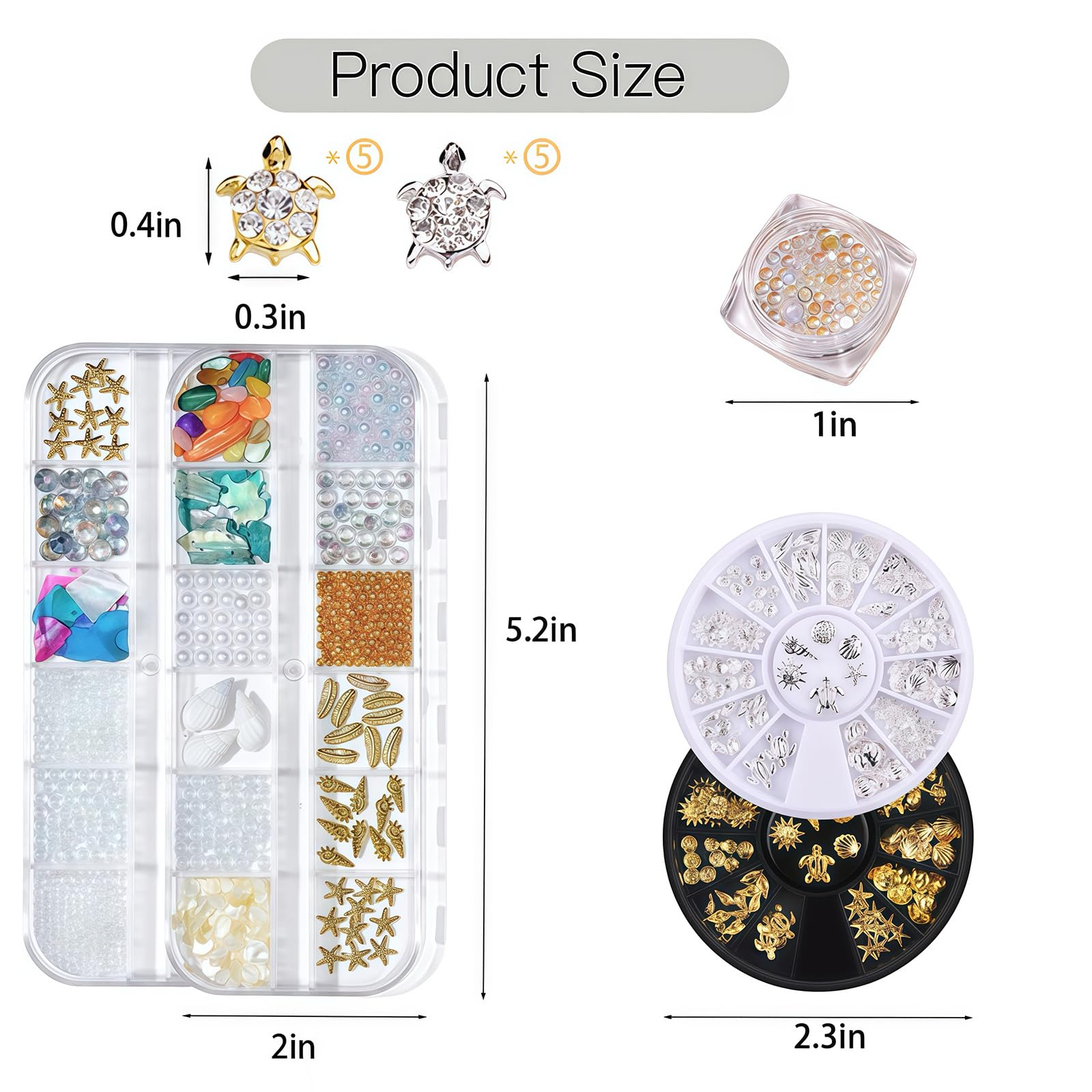 Pizadix on nails showing beach design inspiration and finish