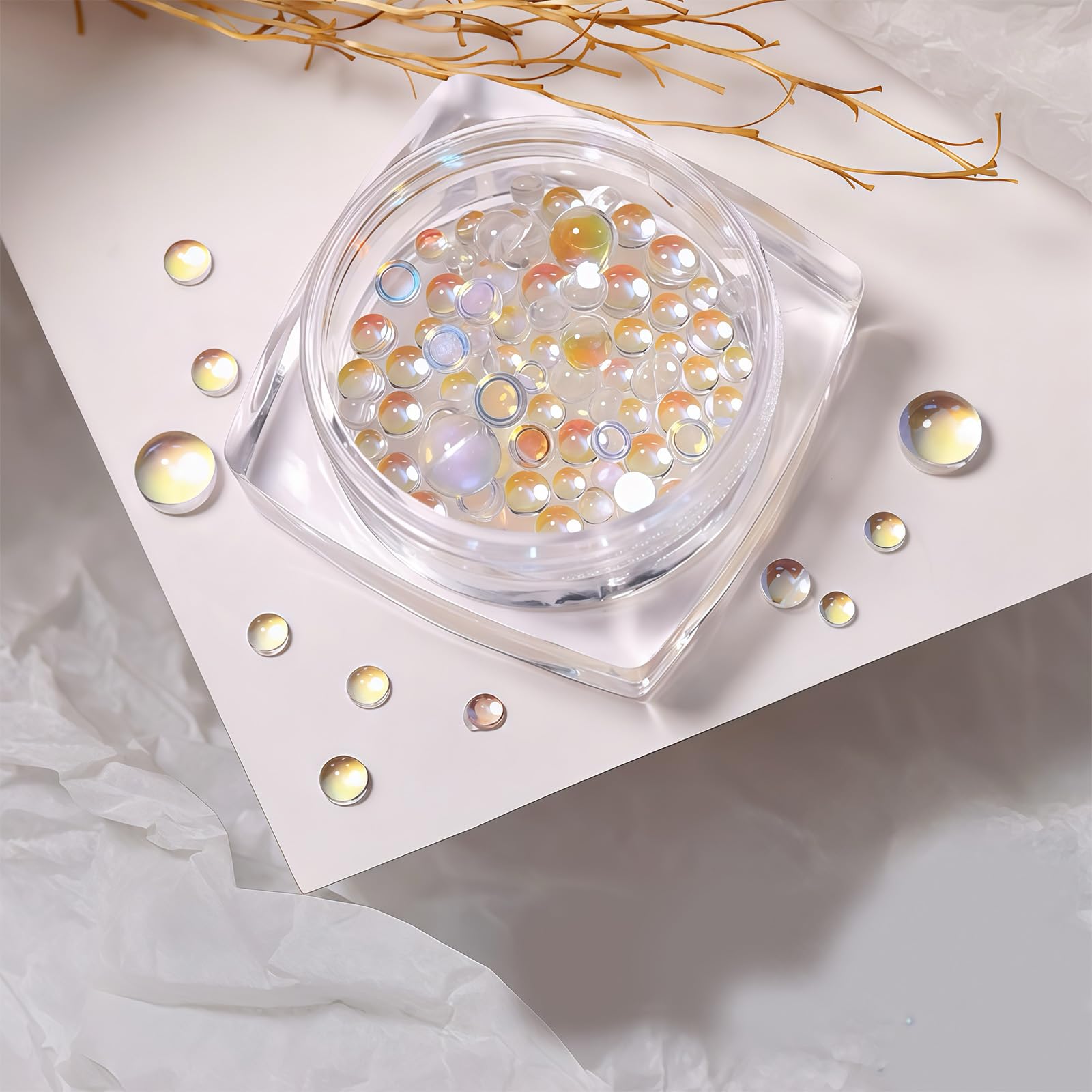 Pizadix mermaid pearls and rhinestones delivering pearly sparkle