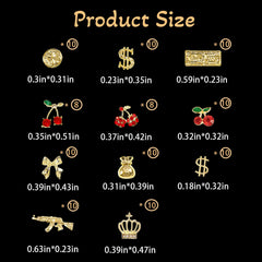 Pizadix rhinestones and gold-plated textures showing sparkle for shine