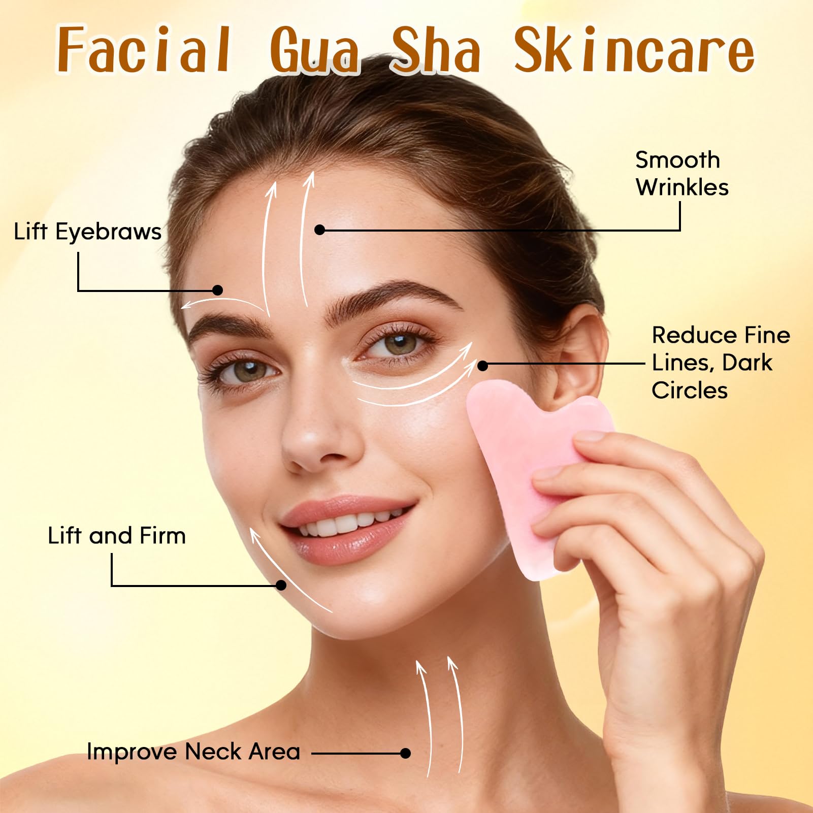 Pjordo in-use face massage demonstrating relaxing application