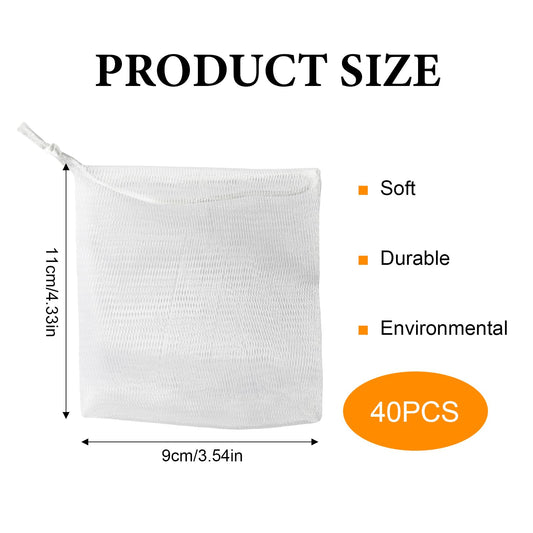 PKRFCJ close-up mesh texture showing weave for fast lather and gentle exfoliation