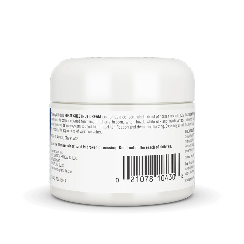 Planetary Herbals ingredients label close-up highlighting botanical blend and origins