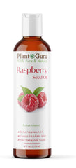 Plant Guru front label on 4 fl oz bottle showing product clarity and purity