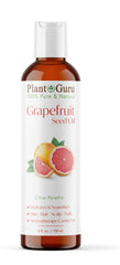 Plant Guru front bottle view shows pure grapefruit seed oil packaging and clear branding