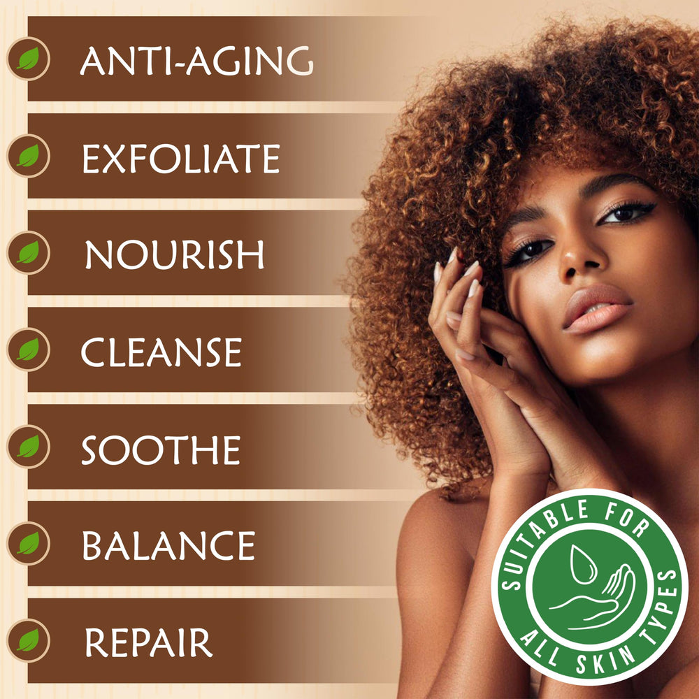 Plant Guru paste being lathered on hands, demonstrating gentle exfoliation benefit