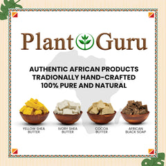 Plant Guru closeup of label and ingredient callouts, confirming traditional recipe