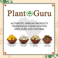 Plant Guru next to a ruler showing 8 oz jar size for scale and portioning