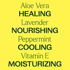Plant Therapy ingredients display with aloe and lavender for soothing