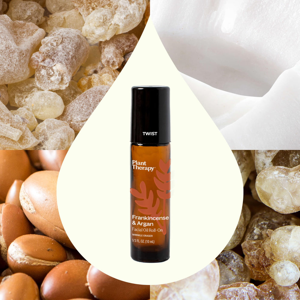 Plant Therapy oil texture on hand demonstrating lightweight absorption and non-greasy hydration