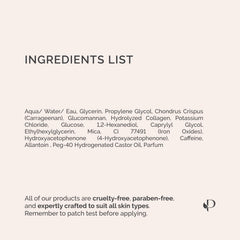 PLANTIFIQUE on vanity next to skincare products suggesting pre-event routine