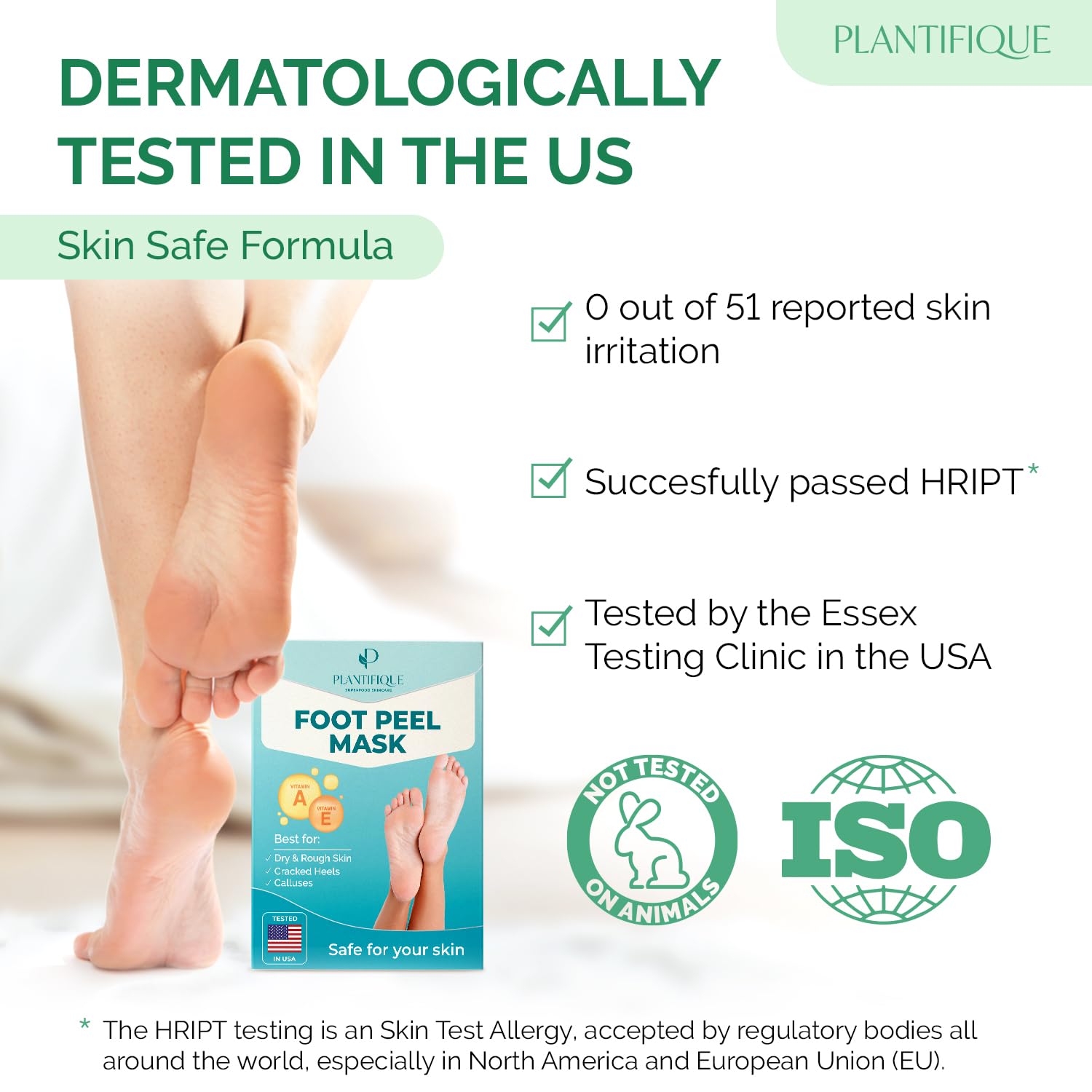 PLANTIFIQUE mask in use with woman relaxing and enjoying spa time