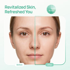 PLANTIFIQUE serum texture on fingertip showing hydrating, non-greasy finish