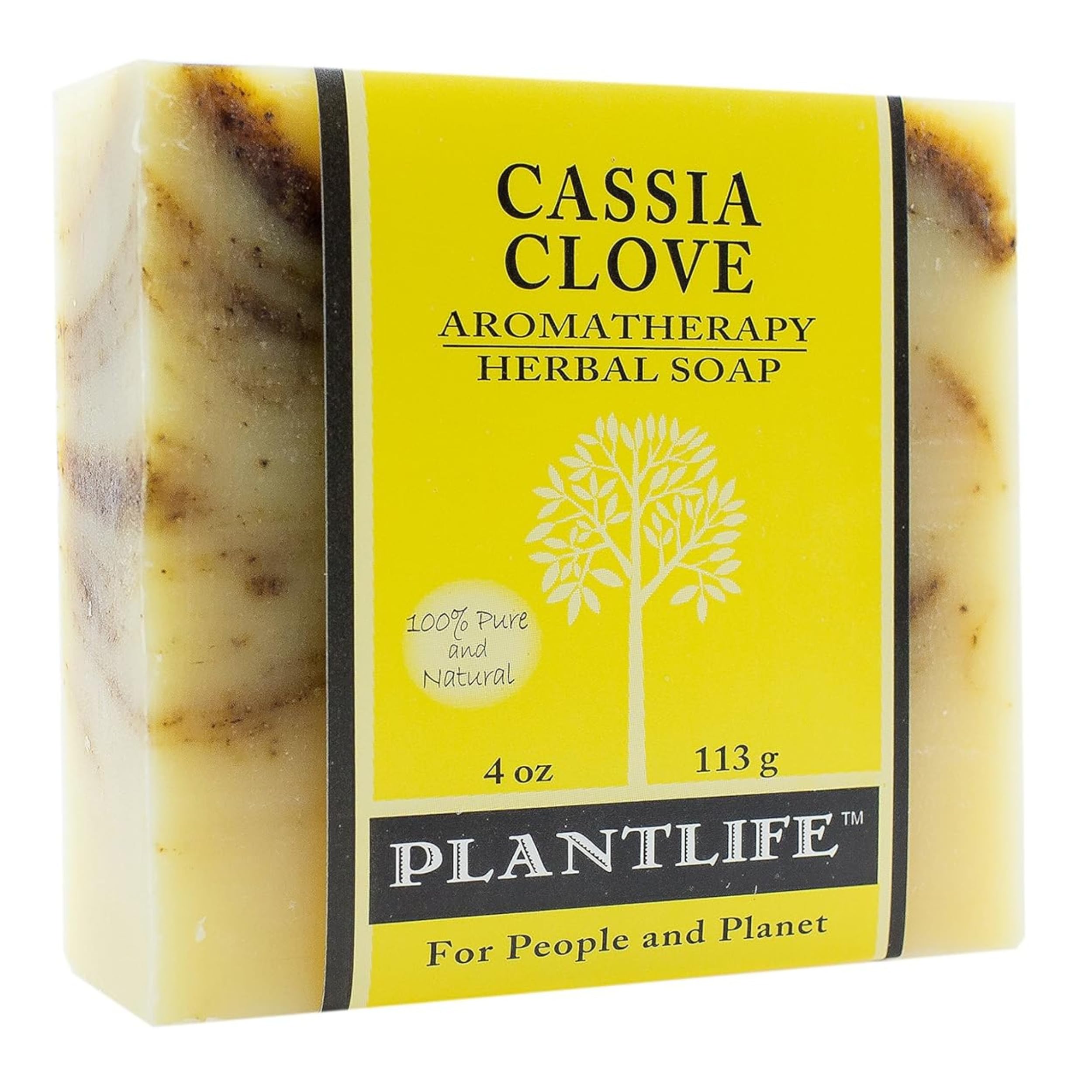 Plantlife front packaging showing bar and brand, highlights natural ingredients