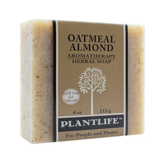 Plantlife front packaging showing calming oat and almond benefits