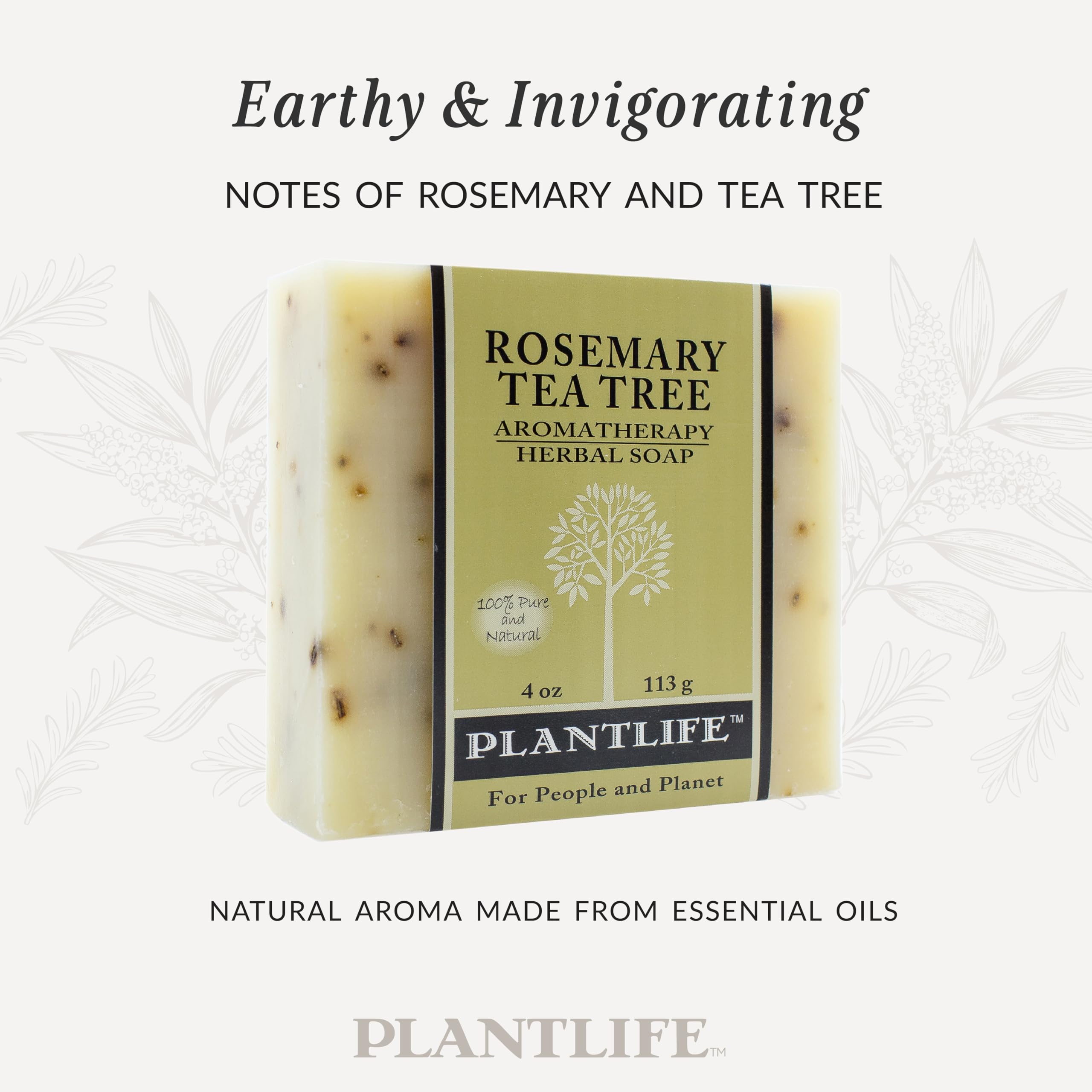 Plantlife soap lathering on washcloth illustrating rich foam for effective cleansing
