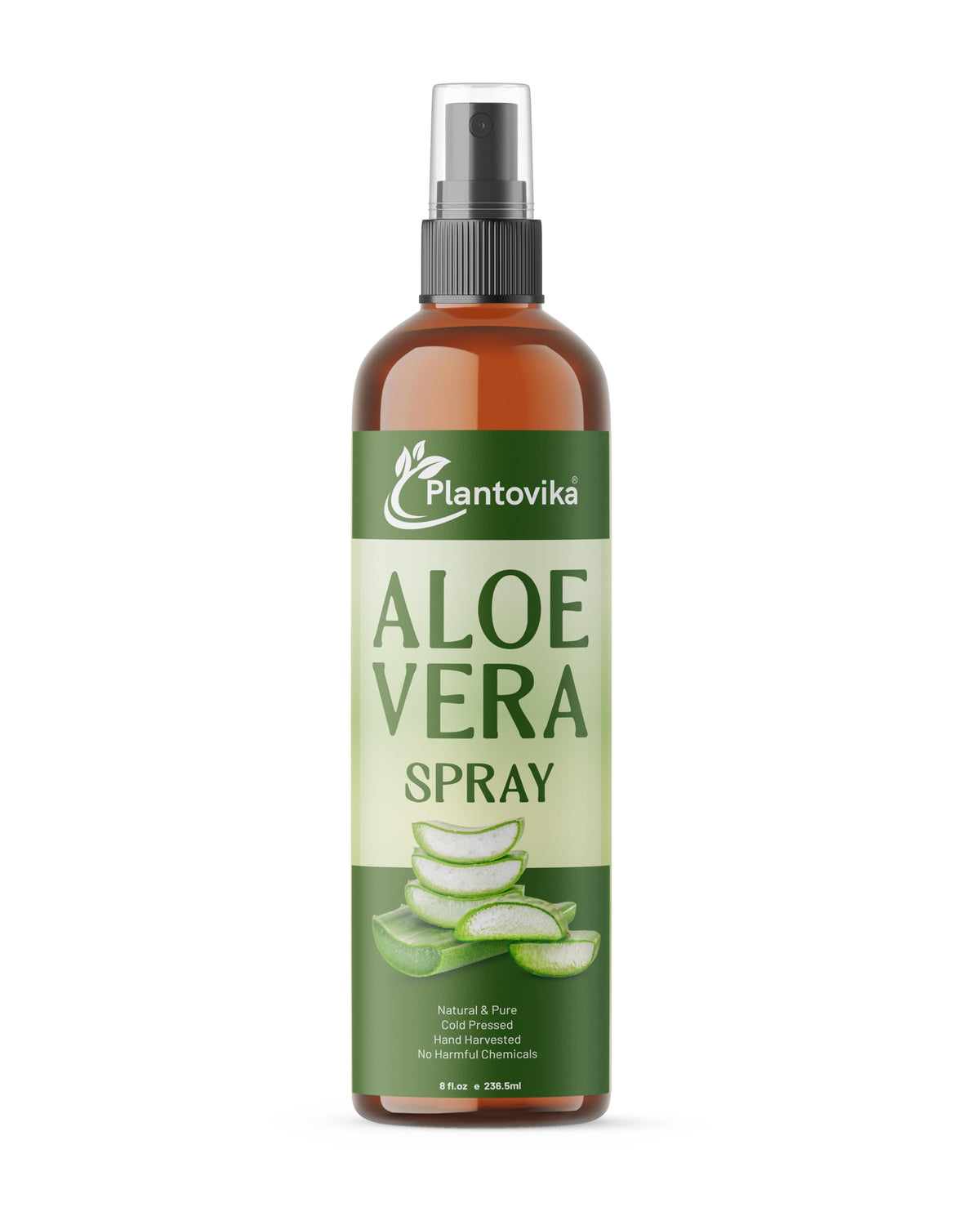Plantovika front packaging showing bottle and label, easy identification and portability