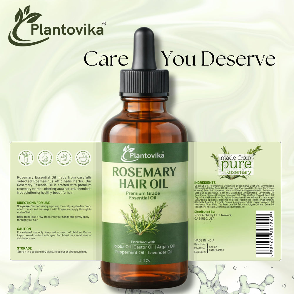 Plantovika oil on bathroom vanity suggesting daily routine and easy use