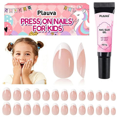 Plauva front packaging showing French tip set and quick benefit
