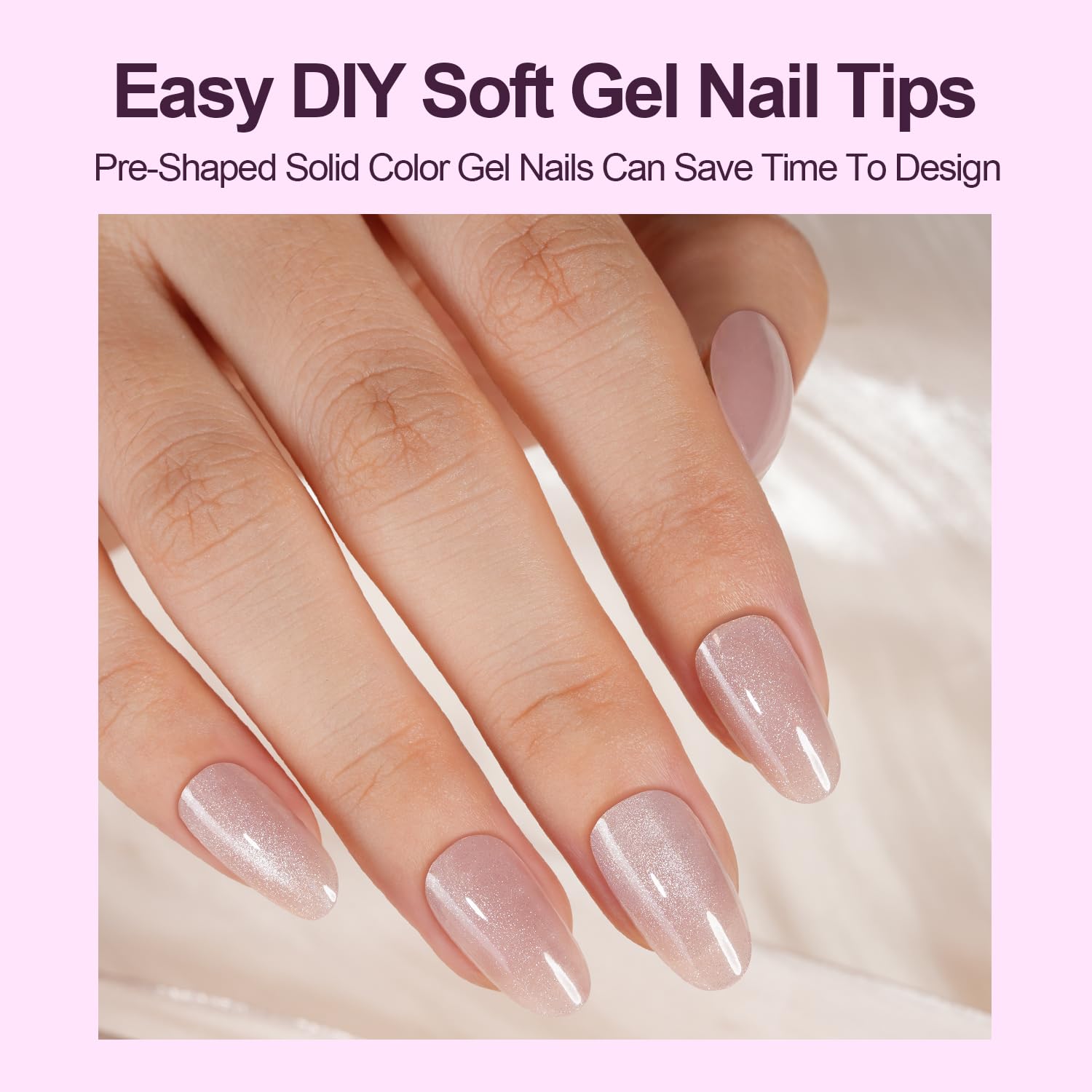 Plauva nail applied on finger demonstrating natural fit and polished look