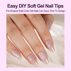 Plauva nail applied on finger demonstrating natural fit and polished look