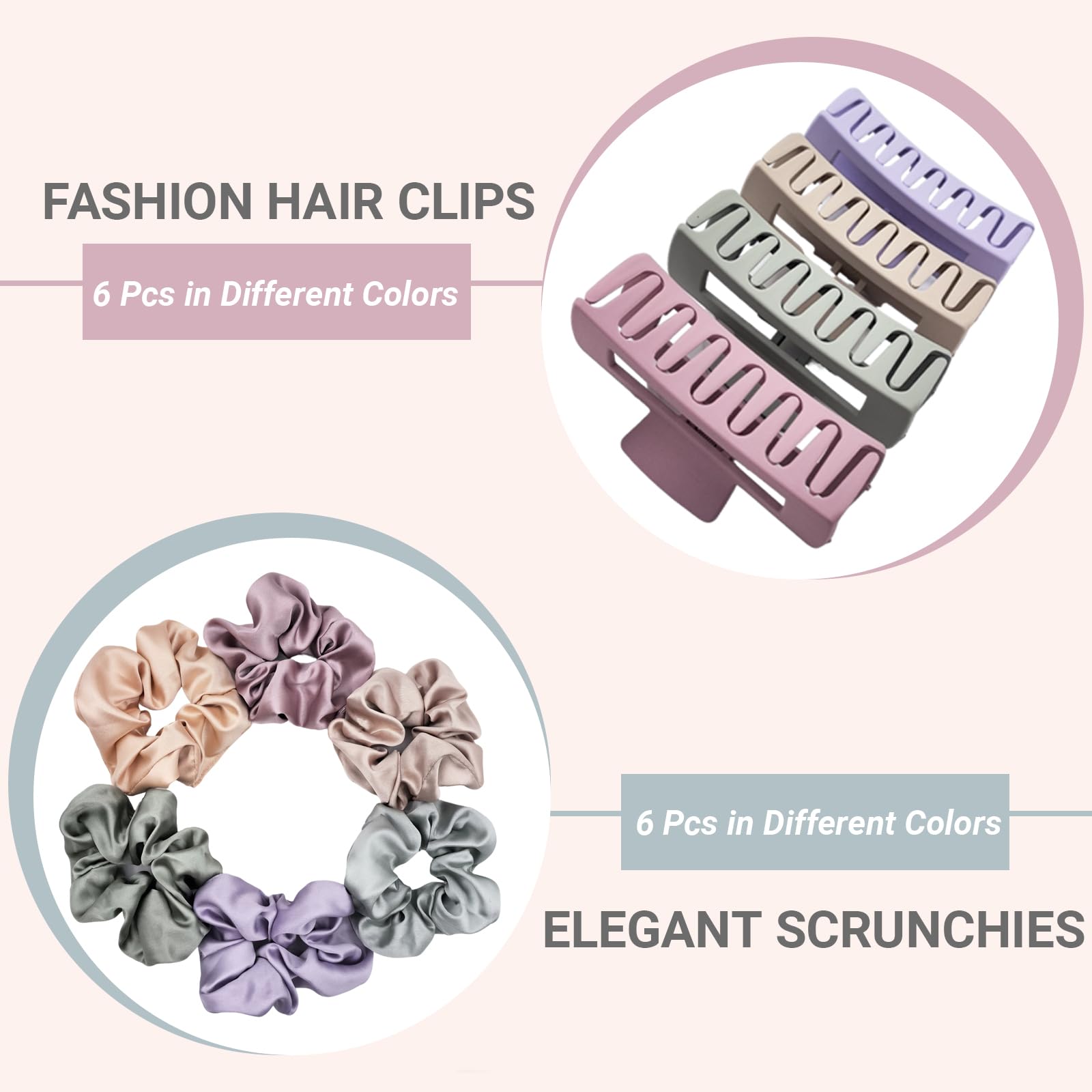 PLERAVOX satin scrunchie close-up highlighting smooth fabric that reduces breakage